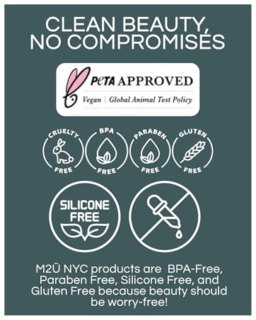 Peta approved vegan makeup paraben free of silicones and dyes