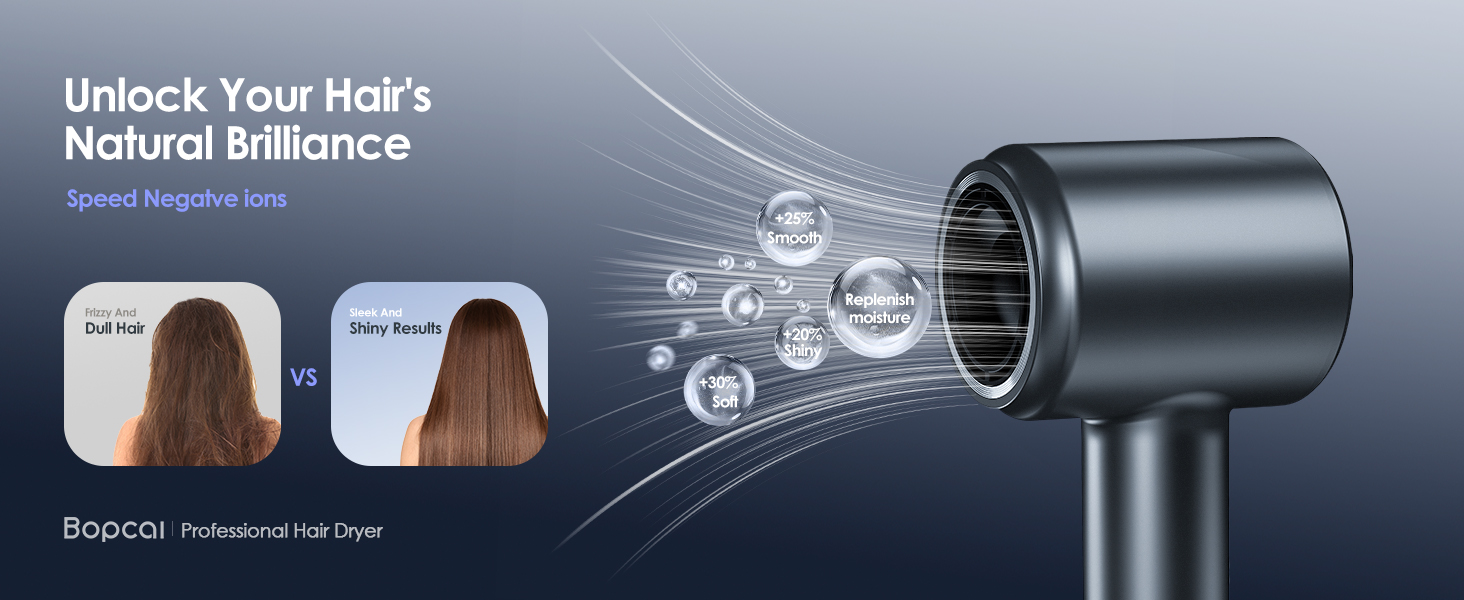 Ionic hair dryer