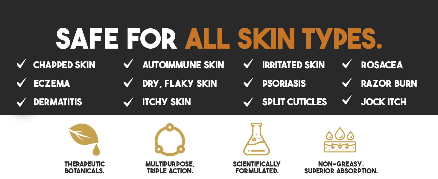 Safe for all skin types