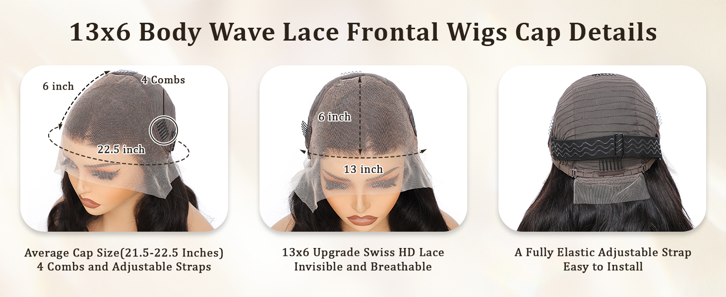 13x6 HD Lace Front Wigs Human Hair