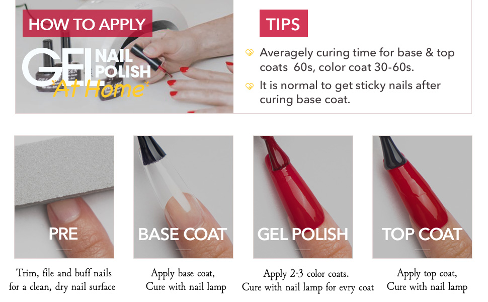 16 Colors Gel Nail Polish