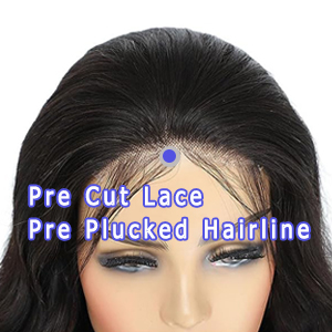 glueless human hair wig