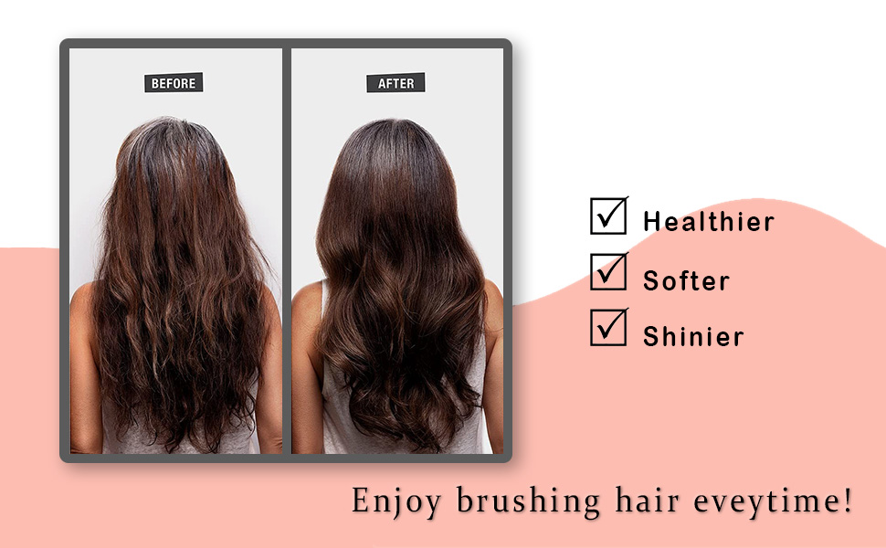 brushing hair eveytime