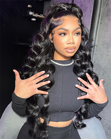 body wave lace front wigs human hair