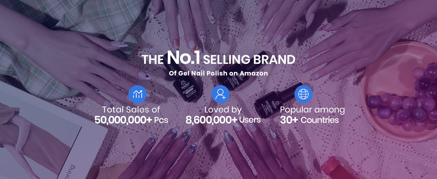 gel nail polish set
