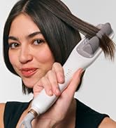 Hair straightener brush