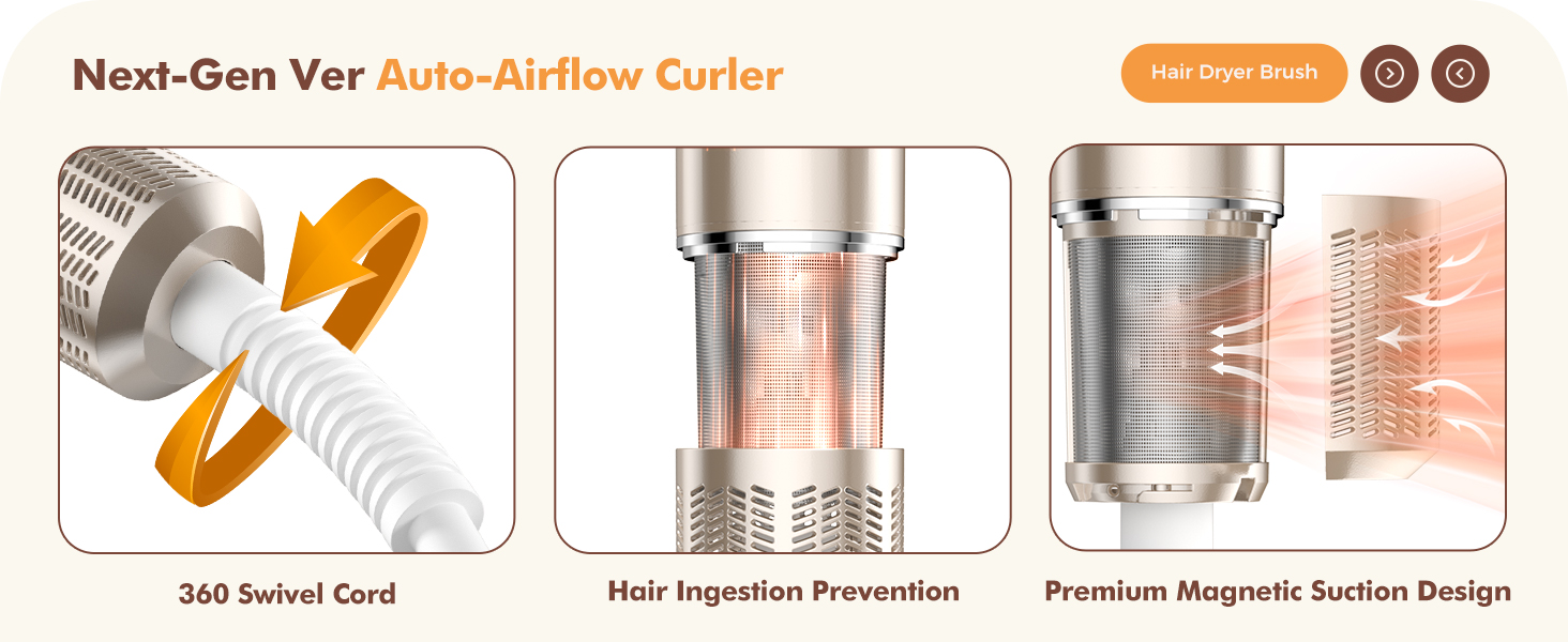 curling brush blowout brush