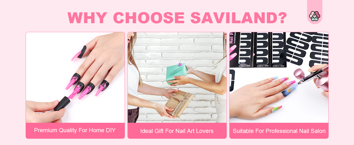 nail polish guards for fingers