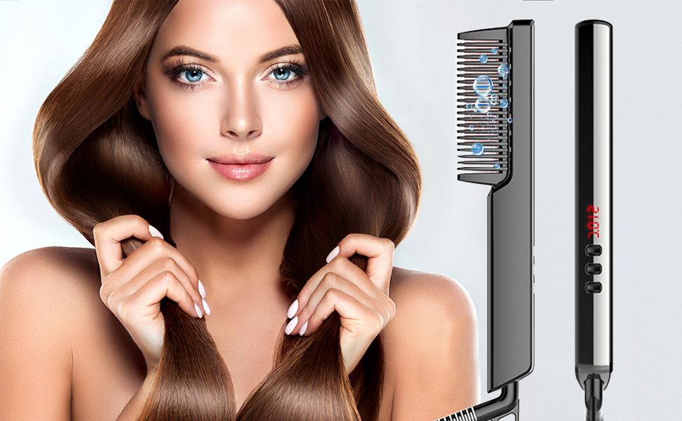 Hair Straightener Brush