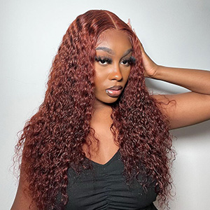 deep wave lace front wigs human hair