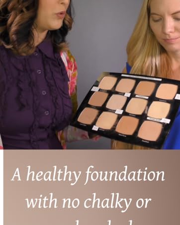 Baked makeup