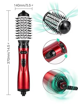 rotating hair dryer brush