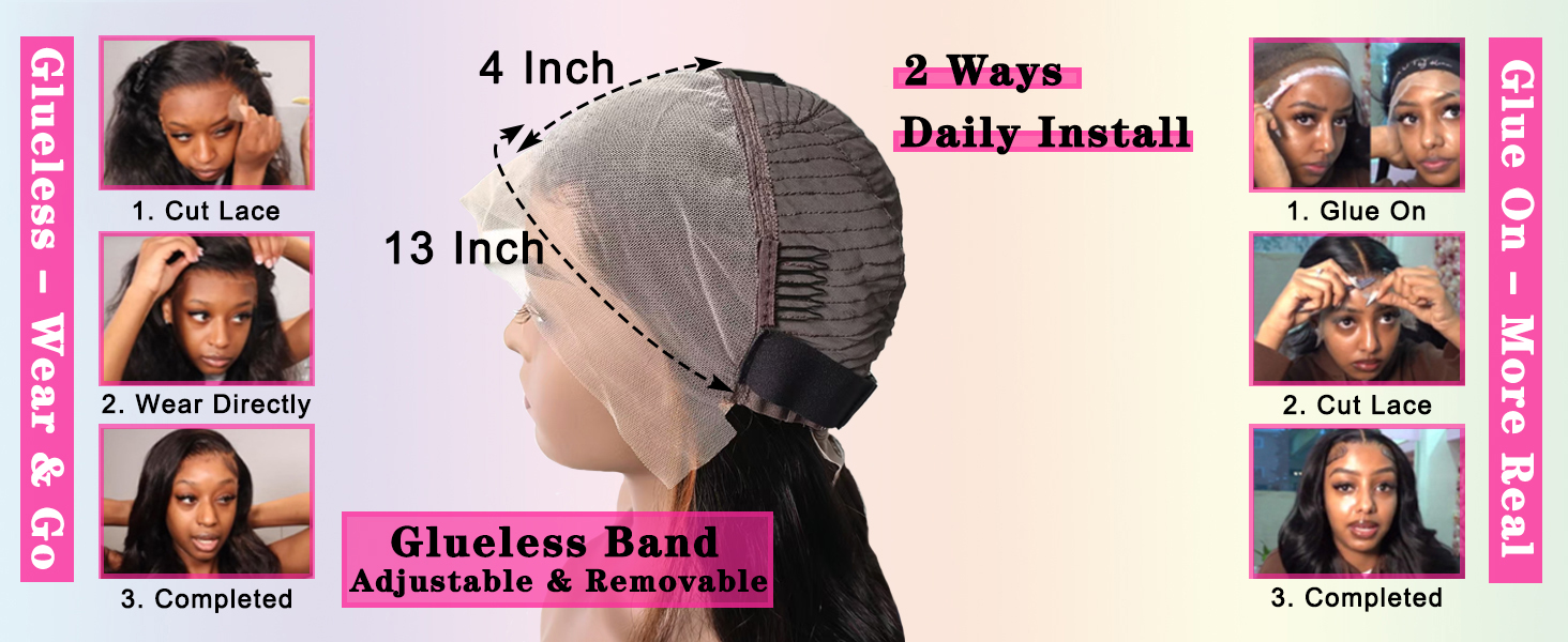 easy to install wig