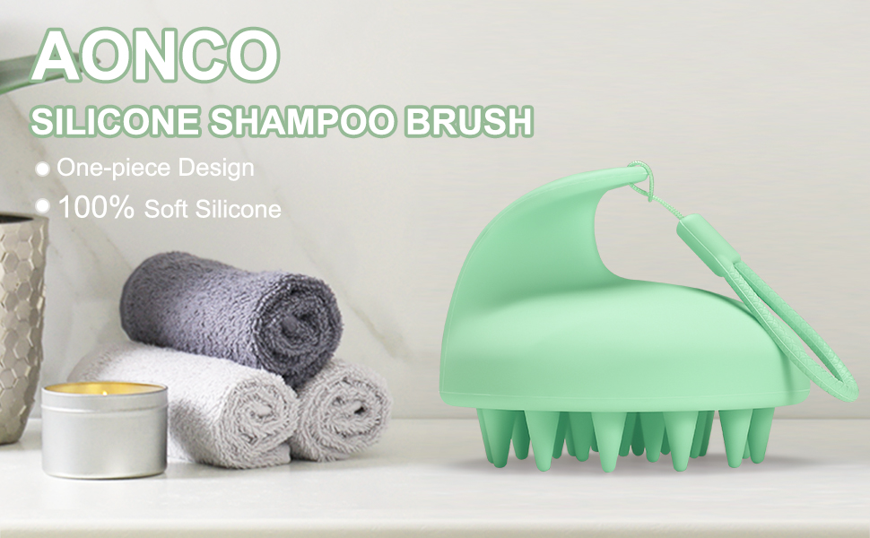 Silicone Hair Shampoo Massager
