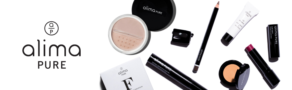 alima pure, bronzer brush, makeup blush, contour brushes, powder foundation brush, highlighter brush