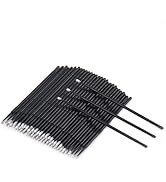 100Pcs Disposable Micro Applicator Brush, Micro Swabs, Eye Lashes Mascara Wands for Eyelash Exten...
