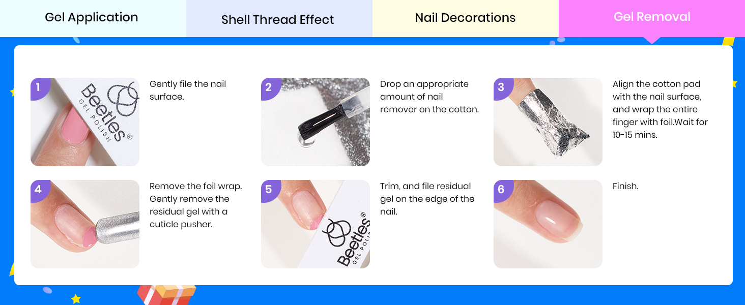 Gel Nail Polish KIt with UV light
