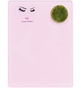 Eyelash Extension Pallet Holder Sets -2 in 1 Acrylic Eyelash Extension Pallet + Round Jade Stone ...