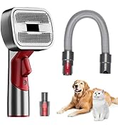 LAQVITA Pet Dog Grooming Attachment Kit, Deshedding Brush Attachment for V15, V11, V10, V8, V7 – ...