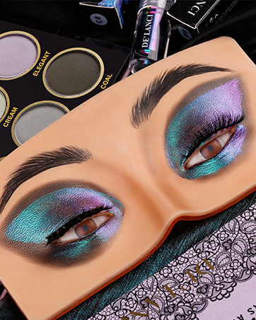 Matte Shimmer Eyeshadow Palette, Highly Pigmented Nude Eye Shadow Makeup Palette
