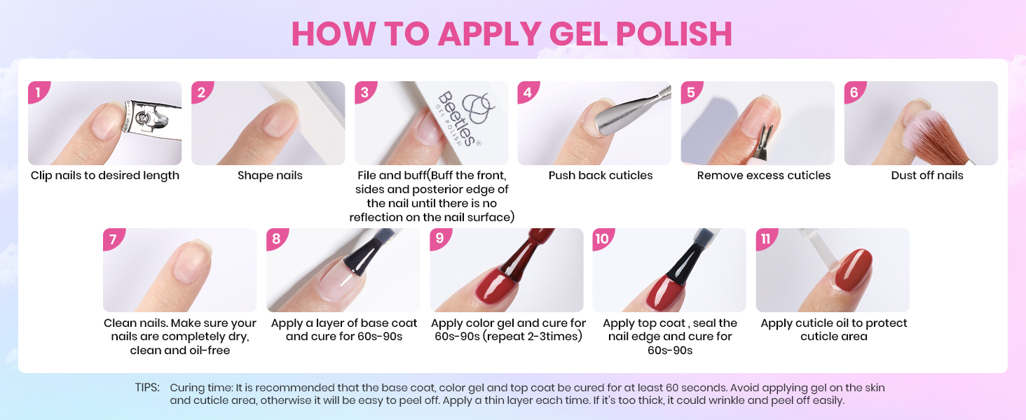 Gel Nail Polish kit