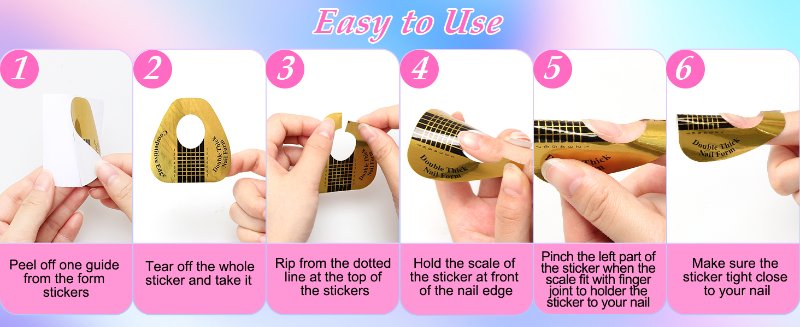 nail forms for builder gel