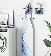 WAYASI Ironing Board Hanger, Over The Door Ironing Board Holder Or Ironing Board Hanger Wall Moun...