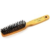 Phillips Brush Gentlemens’ Quarters Cadet 5-Row Narrow Styler Boar Bristle Hair Brush for Men