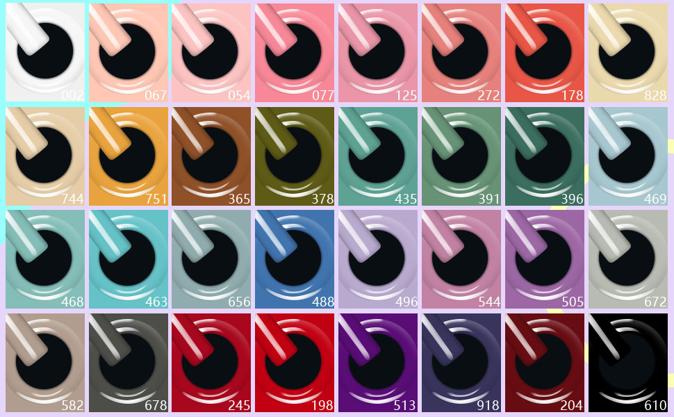 32 COLORS GEL NAIL POLISH