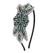 BABEYOND Flapper Headband 1920s Headpiece - Art Deco Headpiece Rhinestone Hair Accessories for Wo...