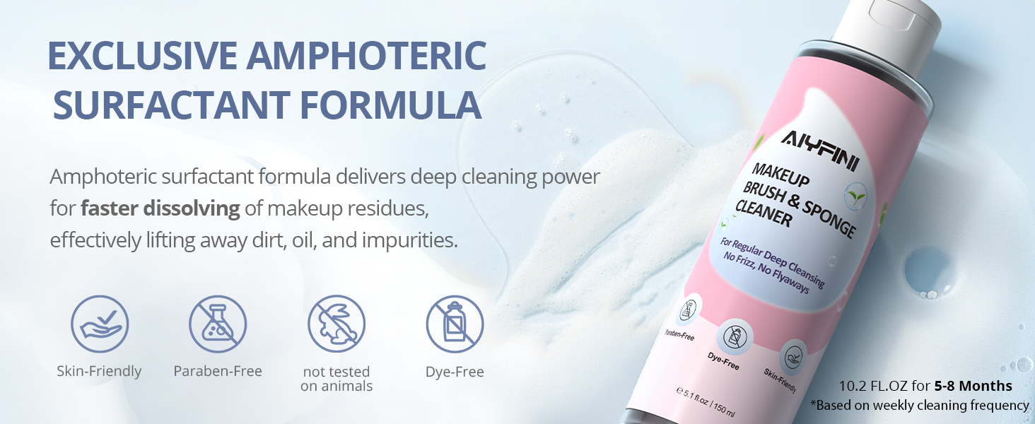 exclusive amphoteric surfactant formula offers powerful for faster dissolution