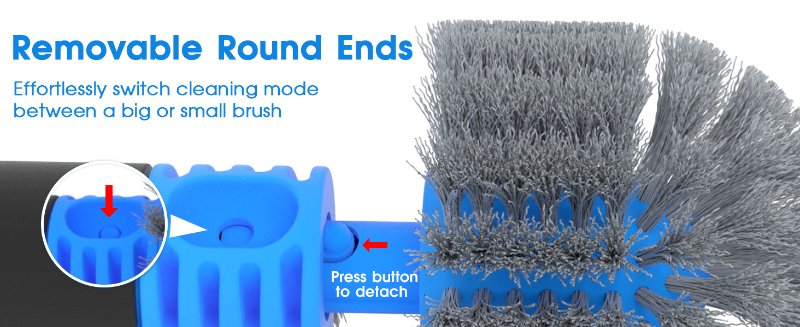 detachable brush