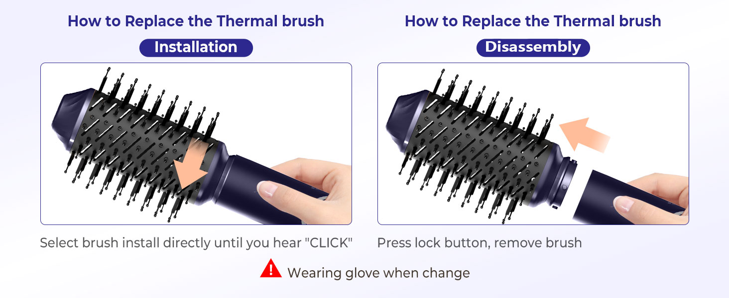 Curling Iron Curling Brush