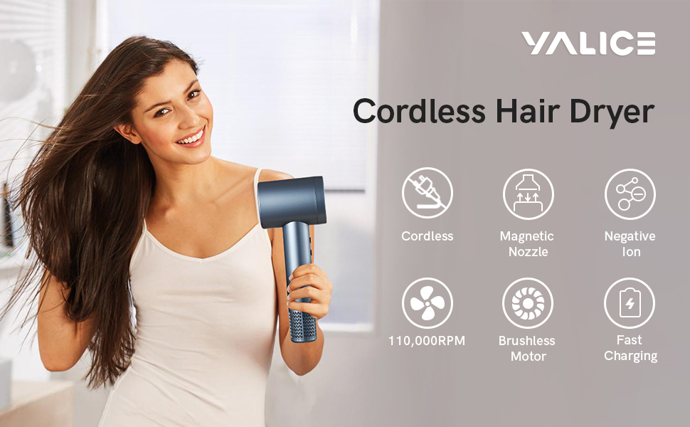  Cordless Hair Dryer