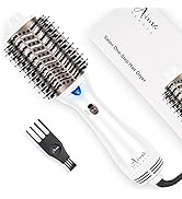 One Step Dryer & Volumizing Hot Air Brush, Blow Dryer, Ceramic Straightener, Curler & Hot Comb 4 ...