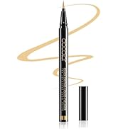 Docolor Waterproof Eyeliner Pen Super Slim Liquid Eyeliner Eye Liner Gel (Gold)