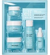 e.l.f. SKIN Hydrated Ever After Skincare Mini Kit, Cleanser, Makeup Remover, Moisturiser & Eye Cr...