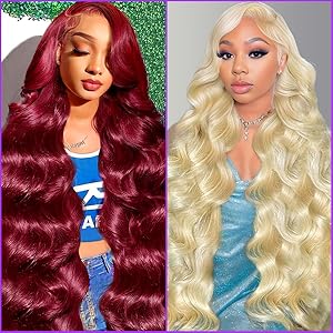 Body Wave 13×6 HD Transparent Lace Lace Frontal Wigs