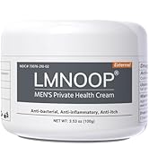 LMNOOP Men's Intimate Health Cream: 100% Natural Herbal Balanitis Treatment for Men – Anti-Inflam...