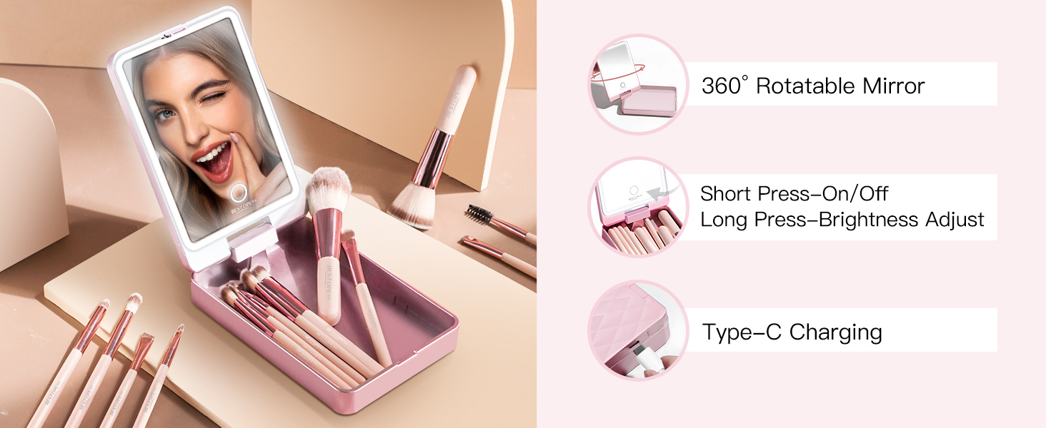 makeup brush set