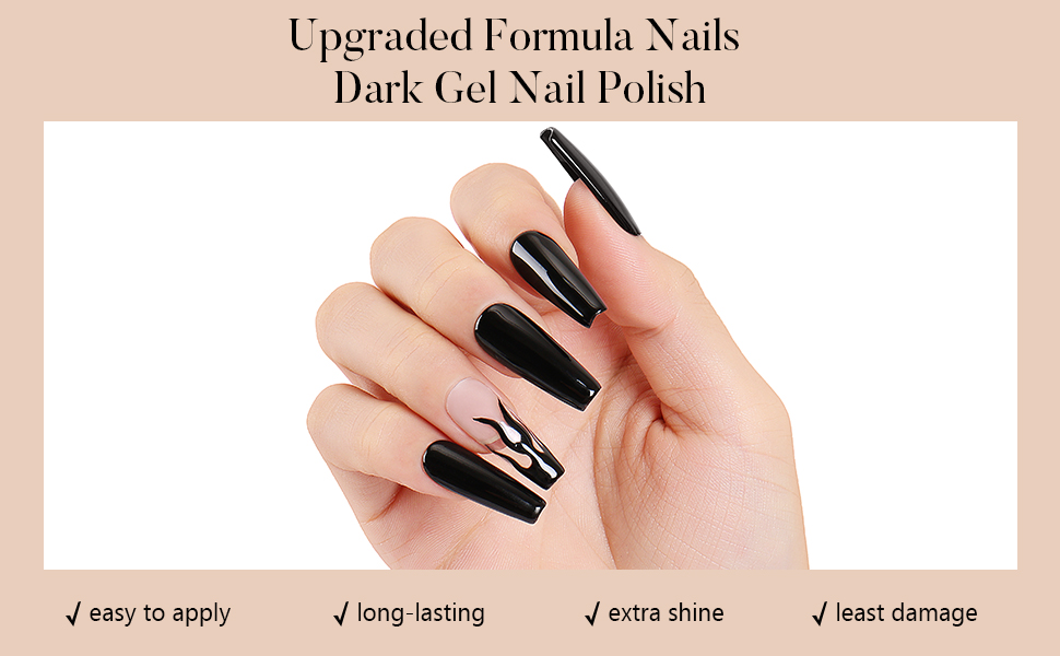 gel glitter nail polish