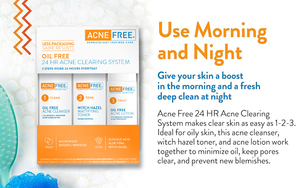 AcneFree 24 Hour Acne Clearing System