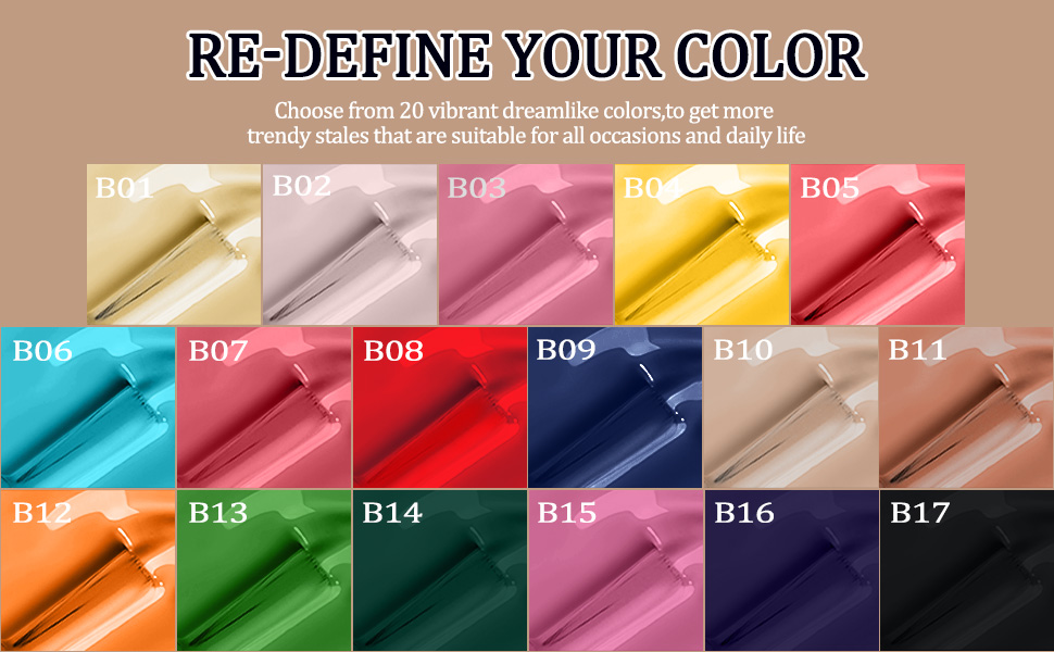 gel nail polish
