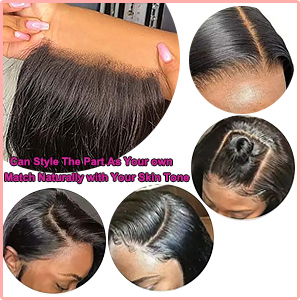 4x4 Straight Closure,ear to ear lace frontal closure,closure human hair,4X4 HD Lace Closure