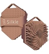 SILKLE Silicone Body Scrubber - Exfoliating Bath Brush and Skin Cleanser - Shower Sponge for Gent...