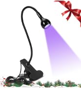 BUCICE 3W UV Nail Lamp, Hands Free Gel LED Dryer Polish Curing Lamps 