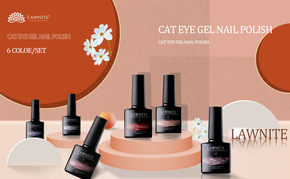 Cat Eye Gel Nail Polish Jelly