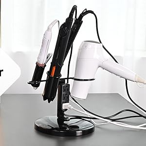 Tabletop Blow Dryer & Hair Iron Holder