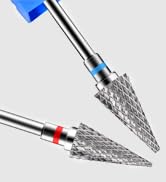 Diesisa 2 Pack Nail Drill Bits for Acrylic Nails, 3/32