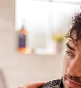 Wahl USA Stainless Steel Lithium Ion 2.0+ Beard Trimmer for Men - Electric Shaver & Nose Ear Trim...